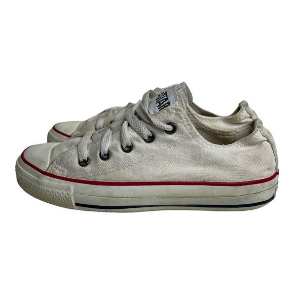Converse Chuck Taylor All Star Vintage 80s Low Top Sneakers USA White M2.5, W4.5 - Picture 4 of 10